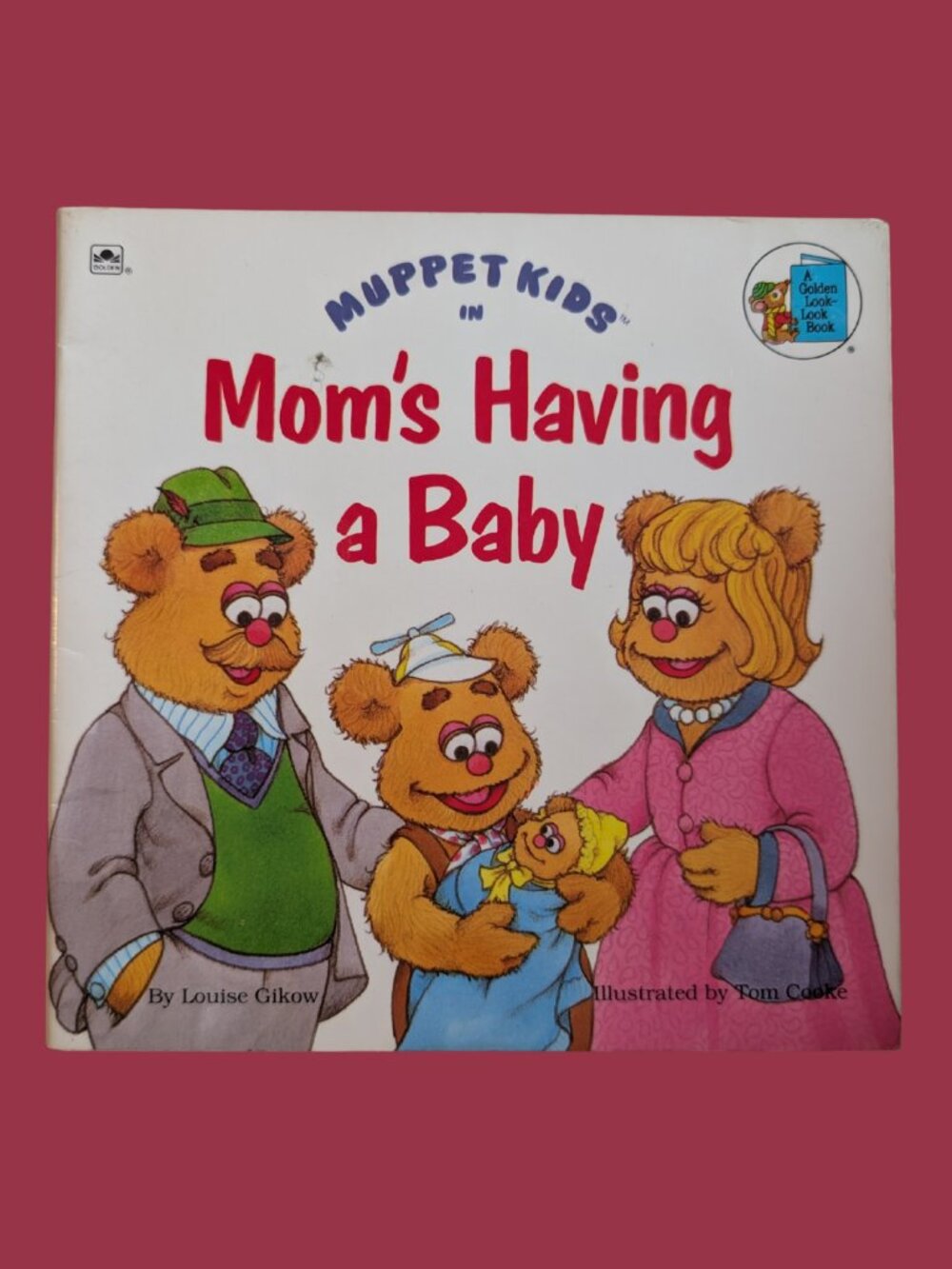BOGO Vintage 1991 Muppet Kids in Mom's Having a Baby